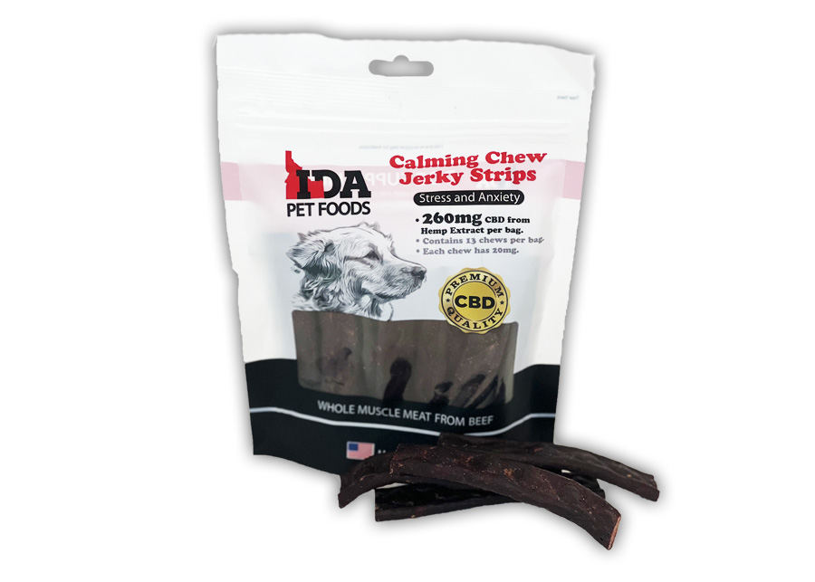 Ida Pet Foods CBD Calming Chew Strips