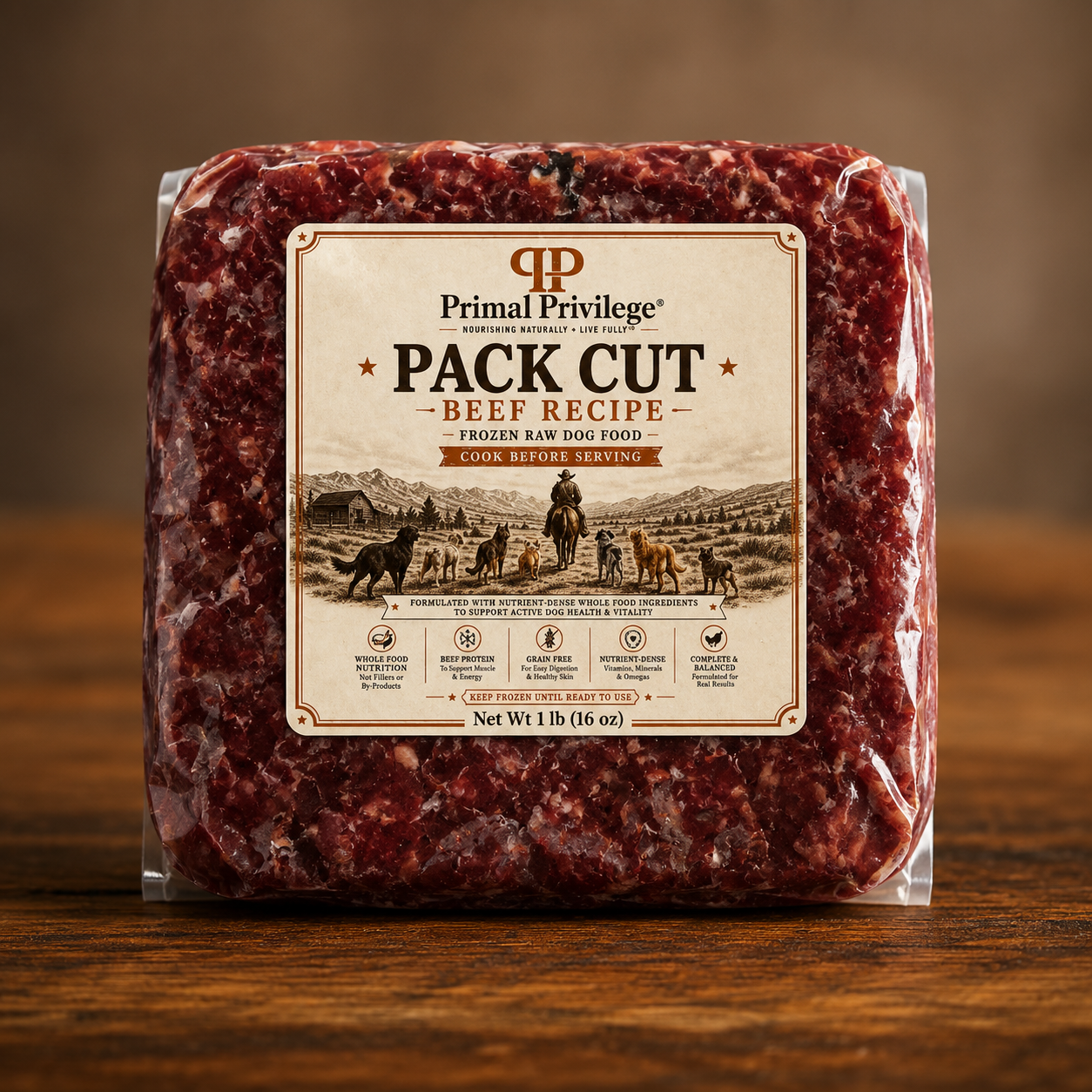 Pack Cut Raw Diet